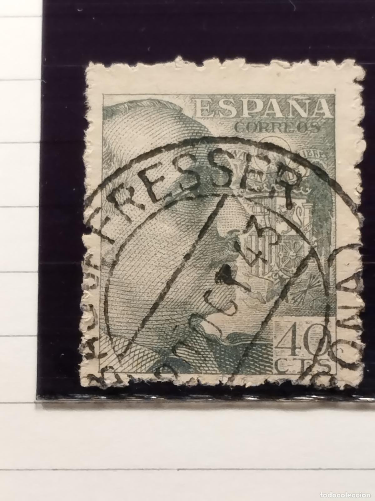 Selos: FAC ESPA&Ntilde;A. EDIFIL 925. FECHADOR DE RIBAS DE FRESSER. GERONA. BONITO.