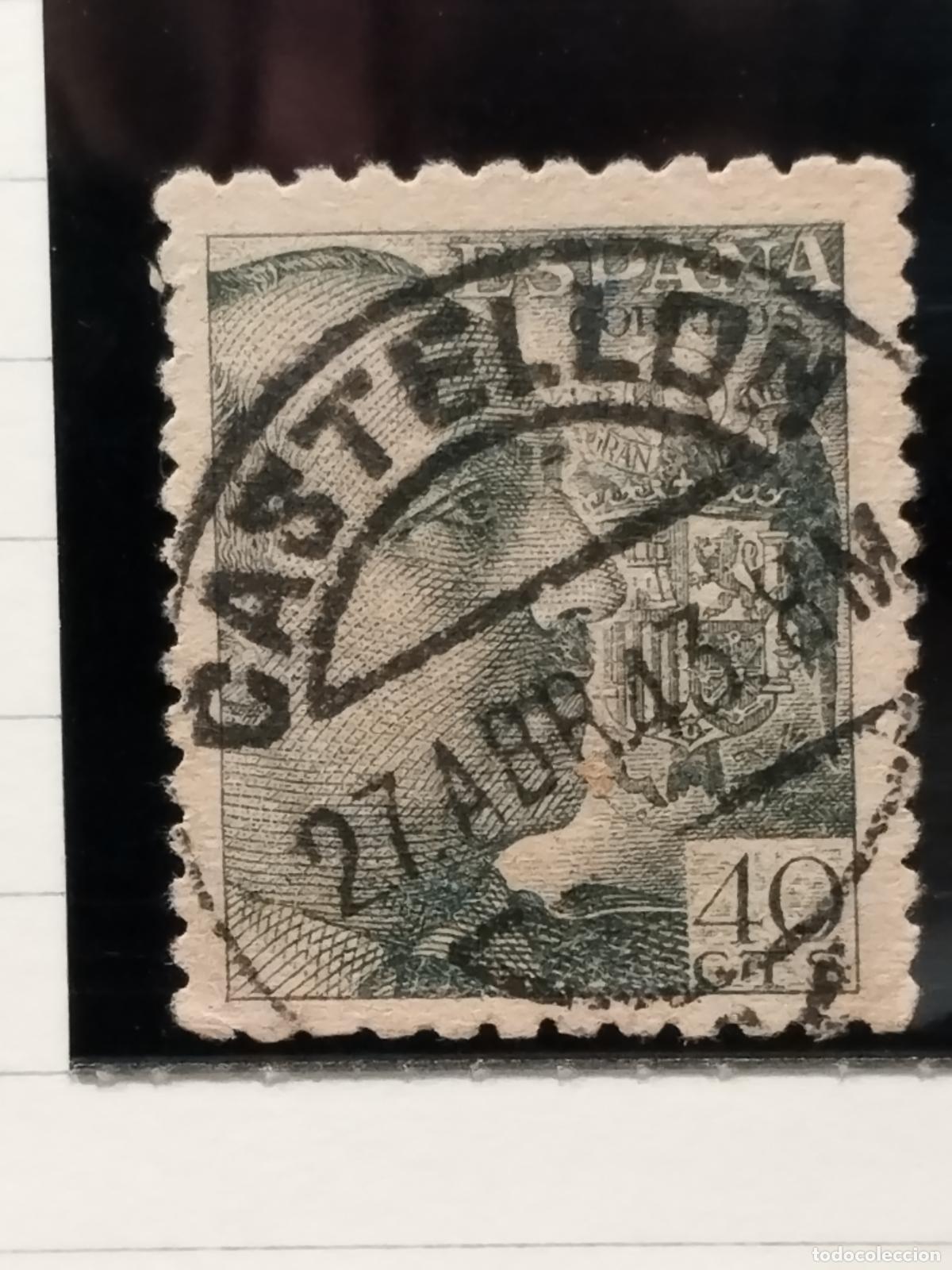 Selos: FAC ESPA&Ntilde;A. EDIFIL 925. FECHADOR DE CASTELLON. LUJO.
