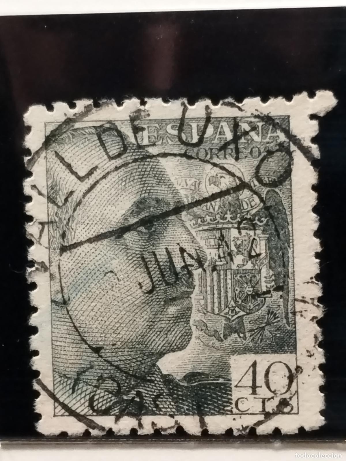 Francobolli: FAC ESPA&Ntilde;A. EDIFIL 925. FECHADOR DE VALL DE UXO. CASTELLON. LUJO.