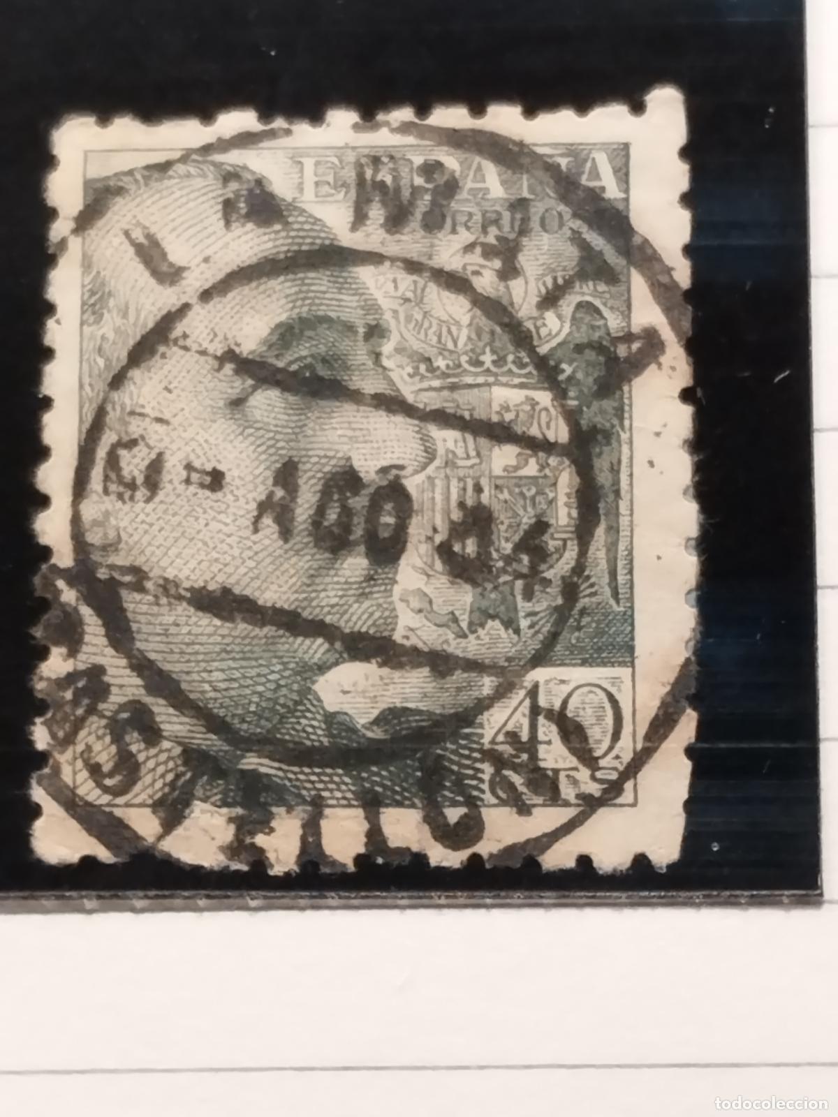 Timbres: FAC ESPA&Ntilde;A. EDIFIL 925. FECHADOR DE LA MATA. CASTELLON. LUJO Y RARO.