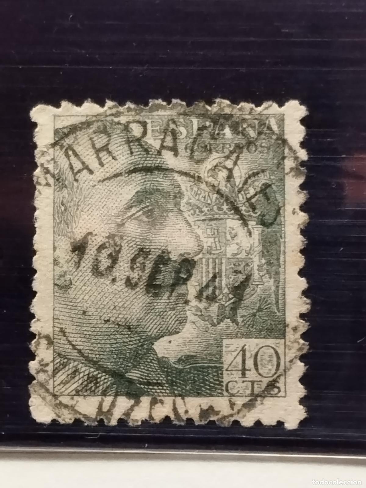 Francobolli: FAC ESPA&Ntilde;A. EDIFIL 925. FECHADOR DE ZUMARRAGA-ESTACION. GUIPUZCOA. BONITO.
