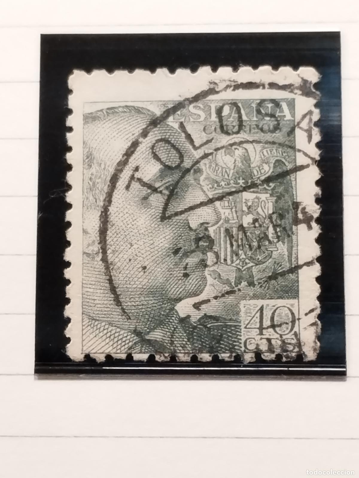 Francobolli: FAC ESPA&Ntilde;A. EDIFIL 925. FECHADOR DE TOLOSA. GUIPUZCOA. LUJO.