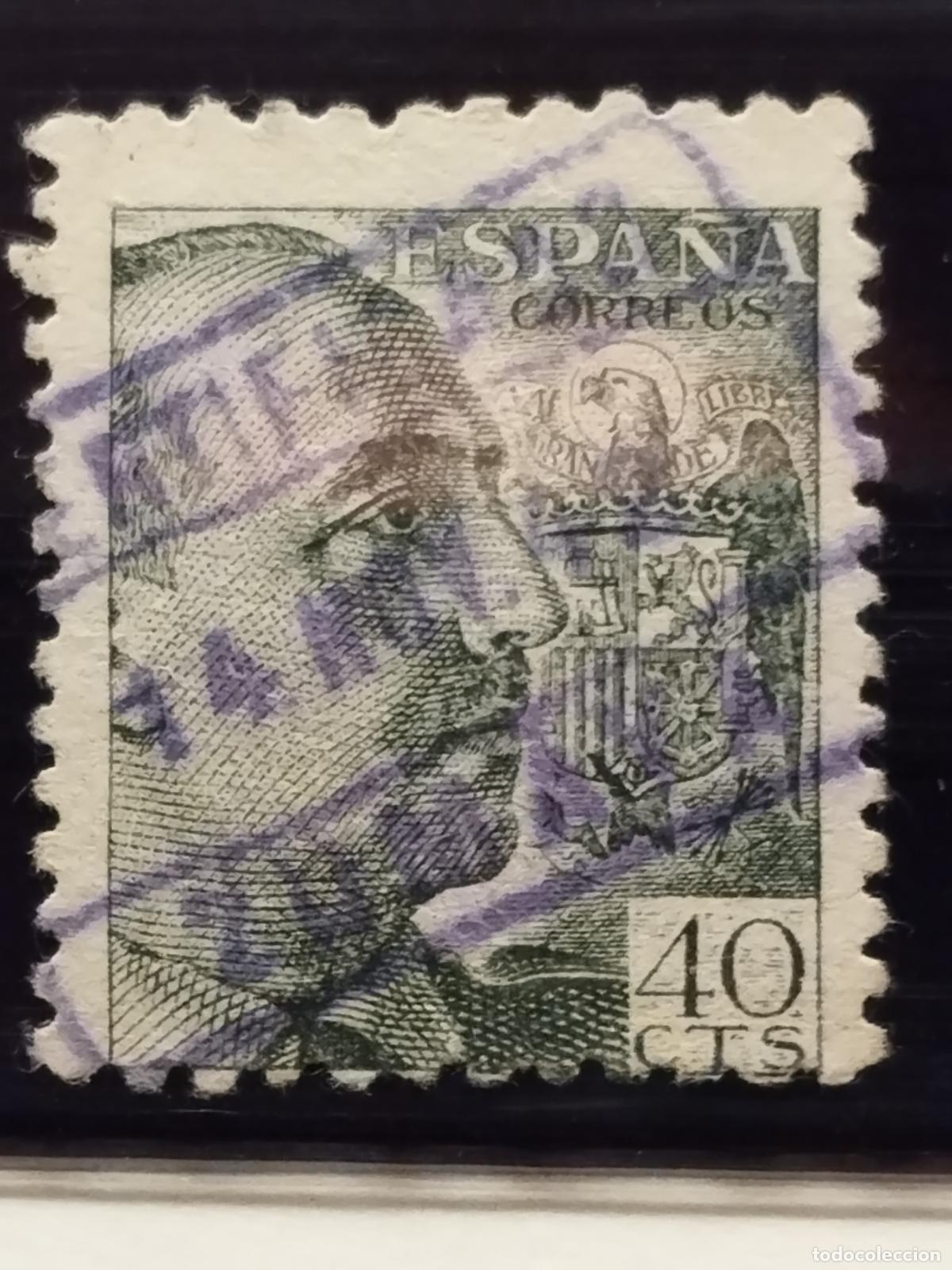 Francobolli: FAC ESPA&Ntilde;A. EDIFIL 925. FECHADOR CERTIFICADO DE ZUMAYA. GUIPUZCOA. BONITO.