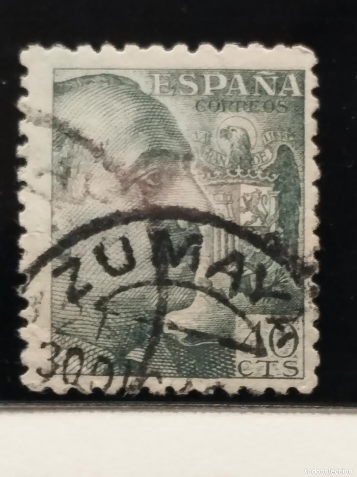 Timbres: FAC ESPA&Ntilde;A. EDIFIL 925. FECHADOR DE ZUMAYA. GUIPUZCOA. BONITO.