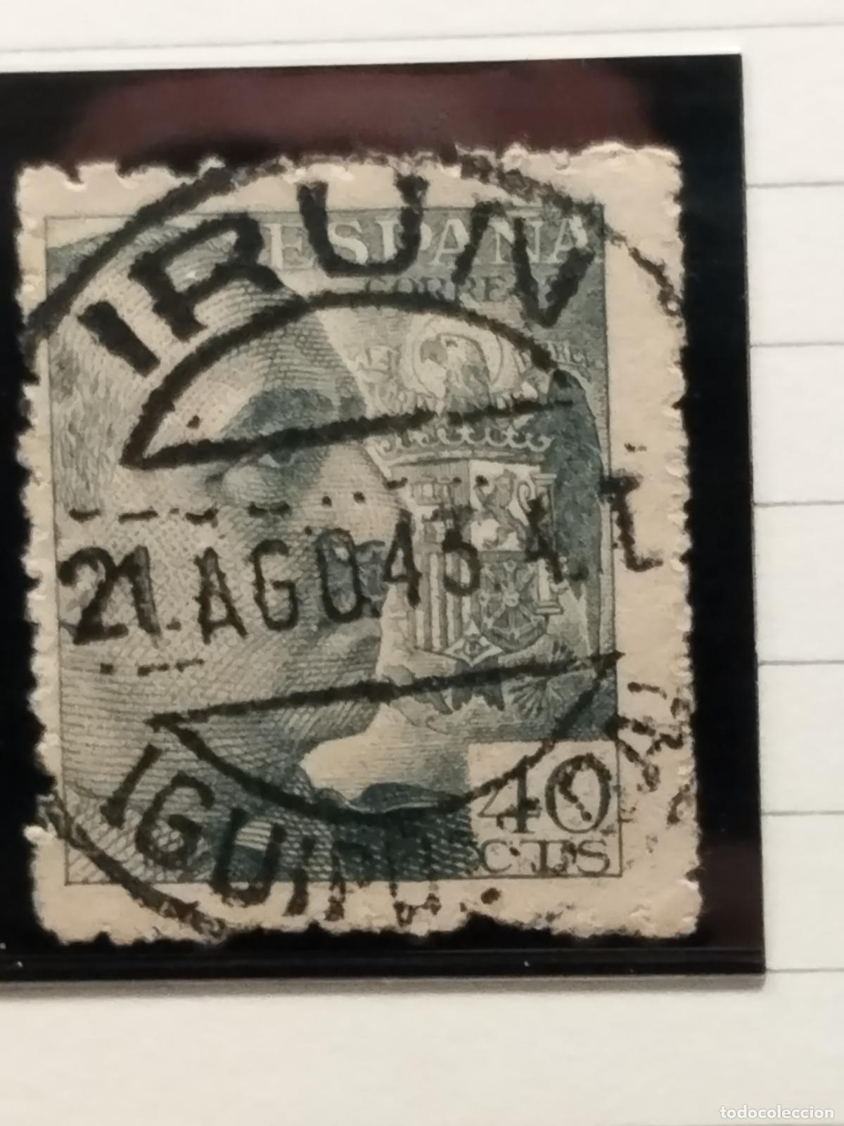 Selos: FAC ESPA&Ntilde;A. EDIFIL 925. FECHADOR DE IRUN. GUIPUZCOA. LUJO.