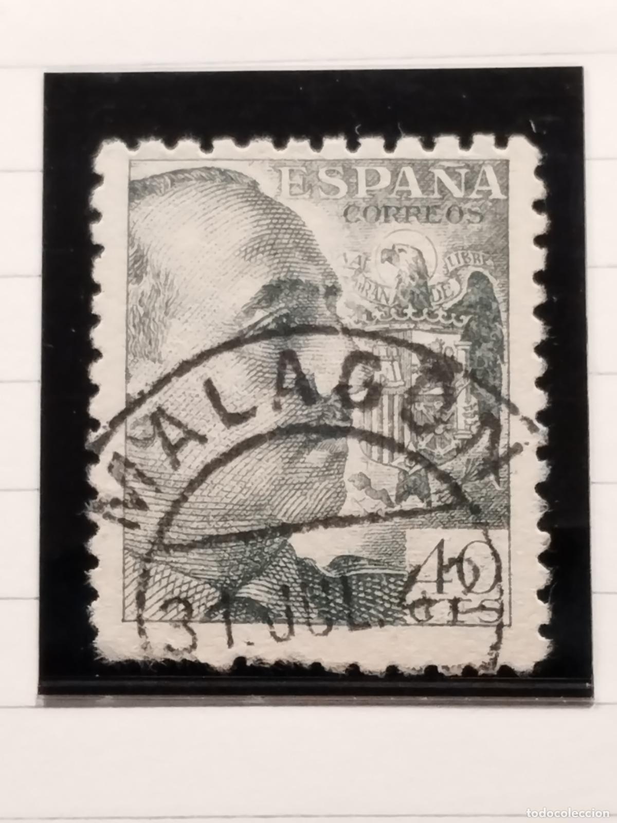 Francobolli: FAC ESPA&Ntilde;A. EDIFIL 925. FECHADOR DE MALAGON. CIUDAD REAL. LUJO Y RARO.