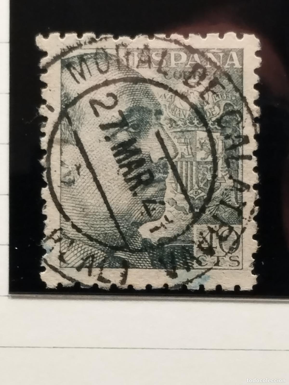 Francobolli: FAC ESPA&Ntilde;A. EDIFIL 925. FECHADOR DE MORAL DE CALATRAVA. CIUDAD REAL. LUJO Y RARISIMO.