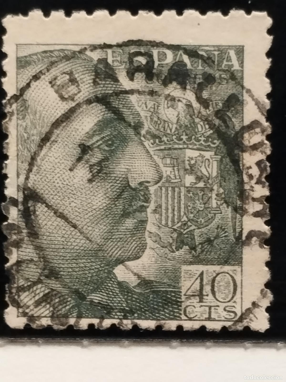 Timbres: FAC ESPA&Ntilde;A. EDIFIL 925. FECHADOR DE BARALLOBRE. LA CORU&Ntilde;A. BONITO Y RARISIMO.