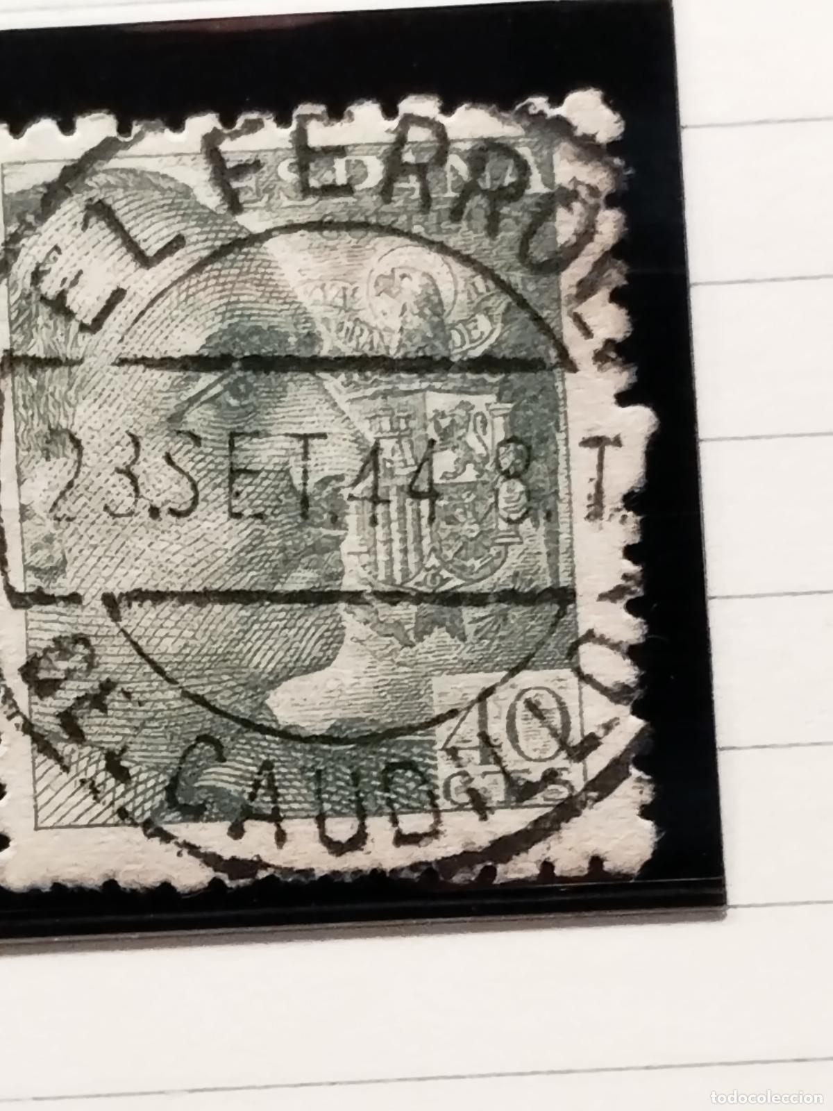 Timbres: FAC ESPA&Ntilde;A. EDIFIL 925. FECHADOR DE EL FERROL DEL CAUDILLO. LA CORU&Ntilde;A. LUJO.