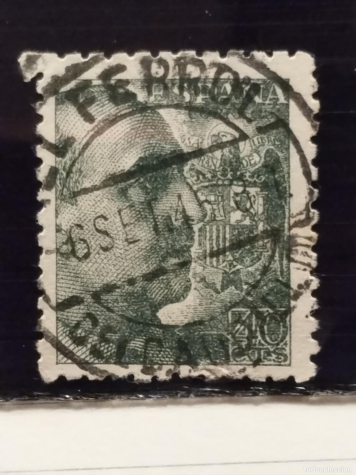Francobolli: FAC ESPA&Ntilde;A. EDIFIL 925. FECHADOR DE EL FERROL DEL CAUDILLO. LA CORU&Ntilde;A. BONITO.