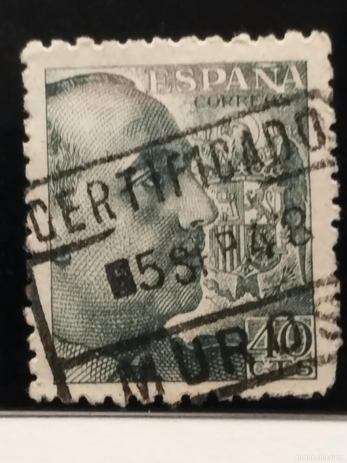 Francobolli: FAC ESPA&Ntilde;A. EDIFIL 925. FECHADOR CERTIFICADO DE MUROS. LA CORU&Ntilde;A. LUJO.
