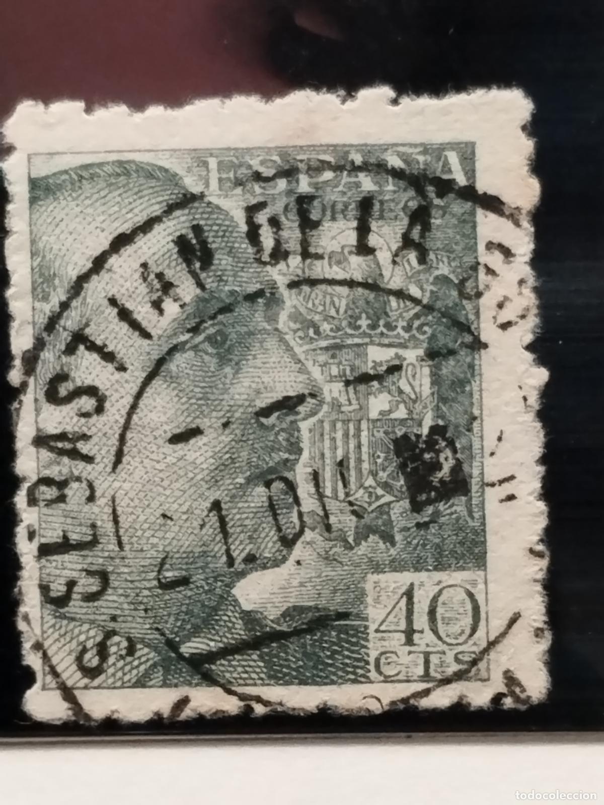 Francobolli: FAC ESPA&Ntilde;A. EDIFIL 925. FECHADOR DE SAN SEBASTIAN DE LA GOMERA. CANARIAS. BONITO Y RARO.