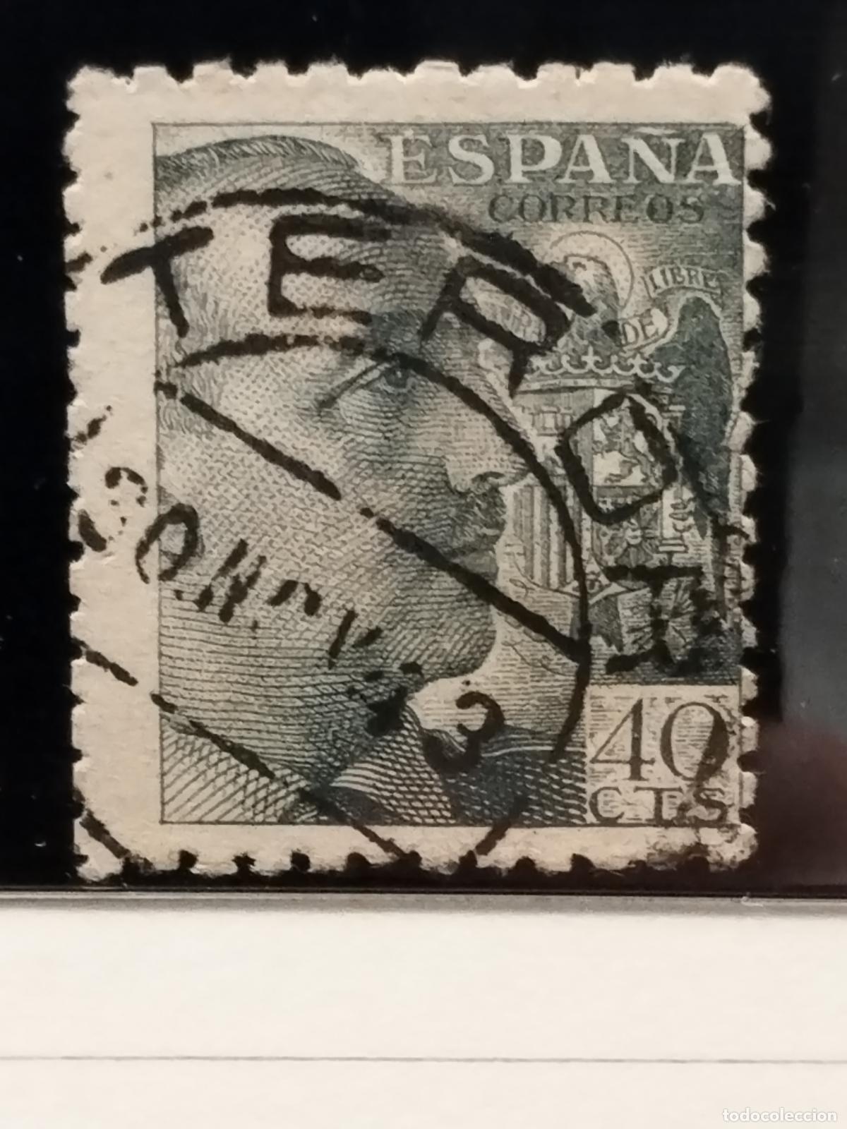 Francobolli: FAC ESPA&Ntilde;A. EDIFIL 925. FECHADOR DE TEROR. CANARIAS. LUJO Y RARO.
