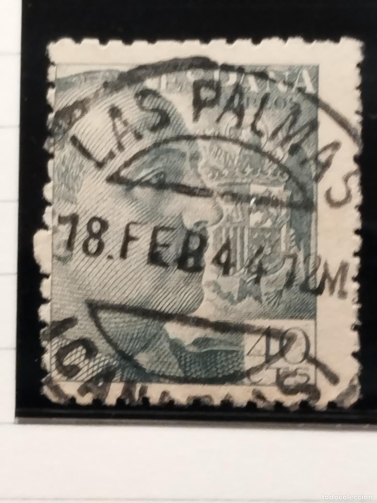 Francobolli: FAC ESPA&Ntilde;A. EDIFIL 925. FECHADOR DE LAS PALMAS. CANARIAS. LUJO.