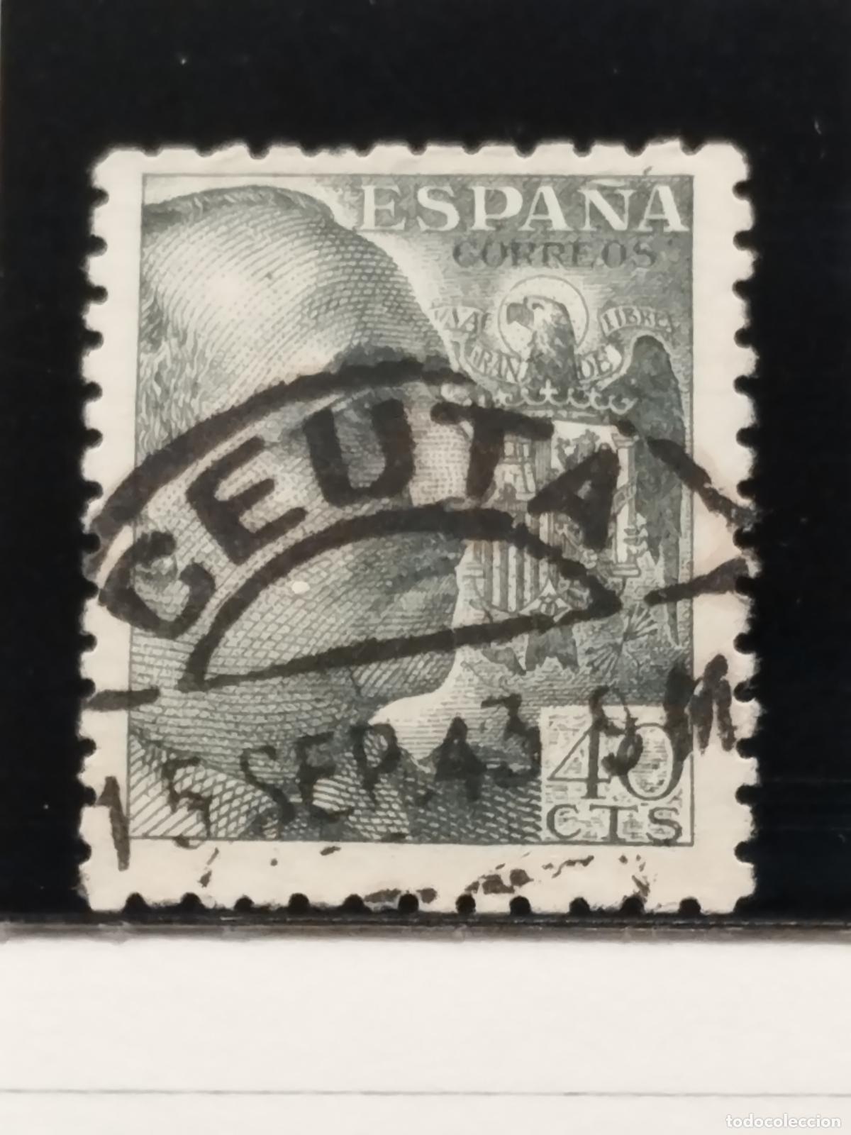 Francobolli: FAC ESPA&Ntilde;A. EDIFIL 925. FECHADOR DE CEUTA. LUJO.