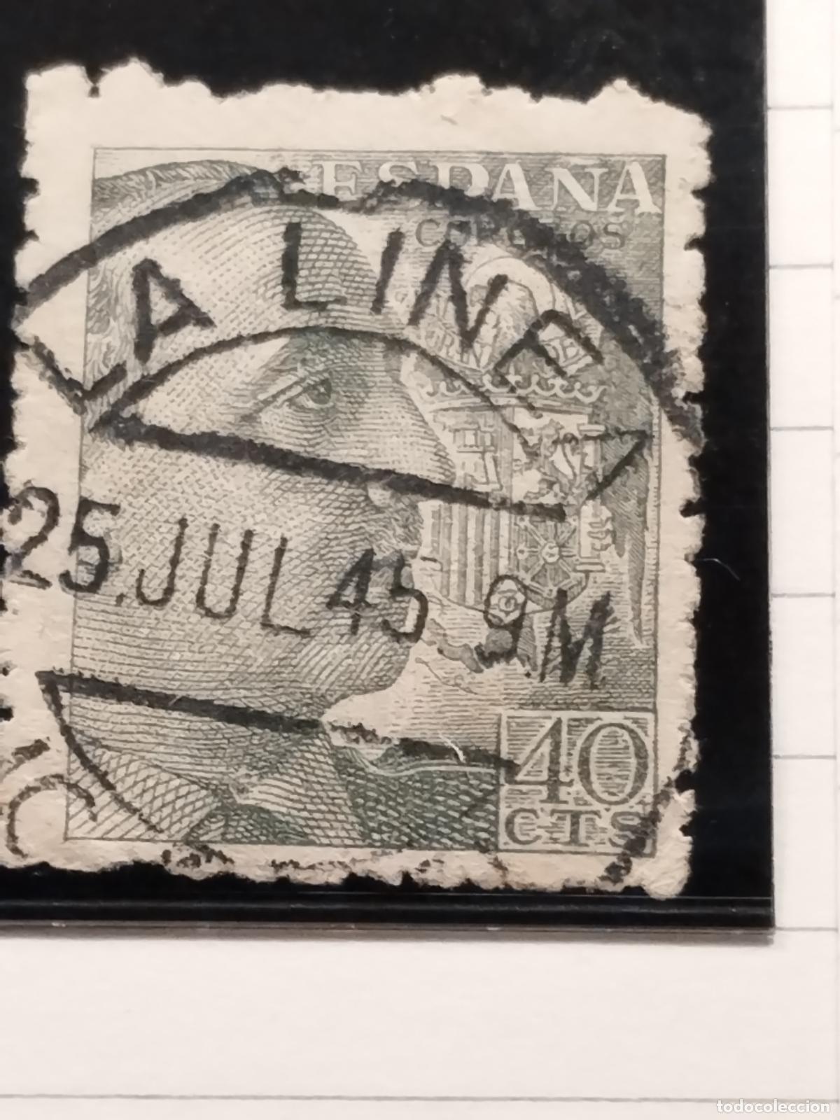 Francobolli: FAC ESPA&Ntilde;A. EDIFIL 925. FECHADOR DE LA LINEA. CADIZ. LUJO.