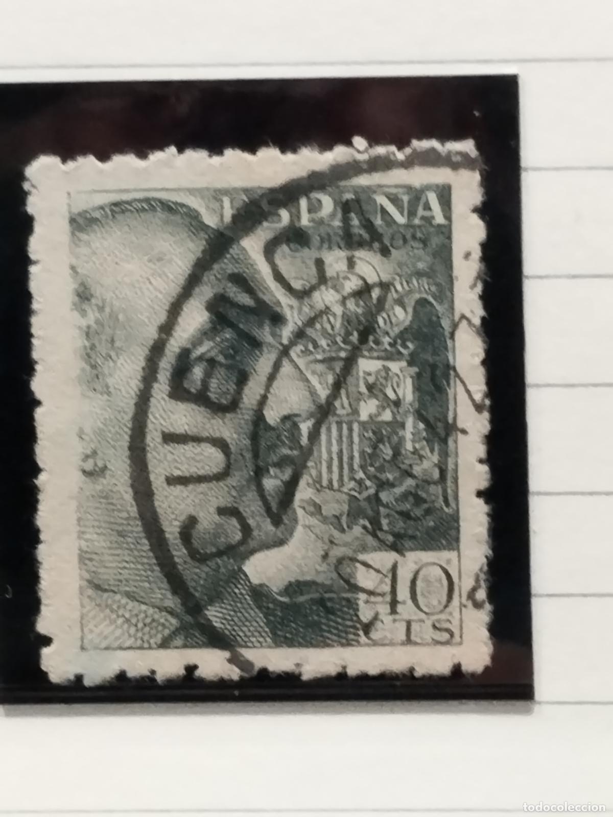Selos: FAC ESPA&Ntilde;A. EDIFIL 925. FECHADOR DE CUENCA. LUJO.