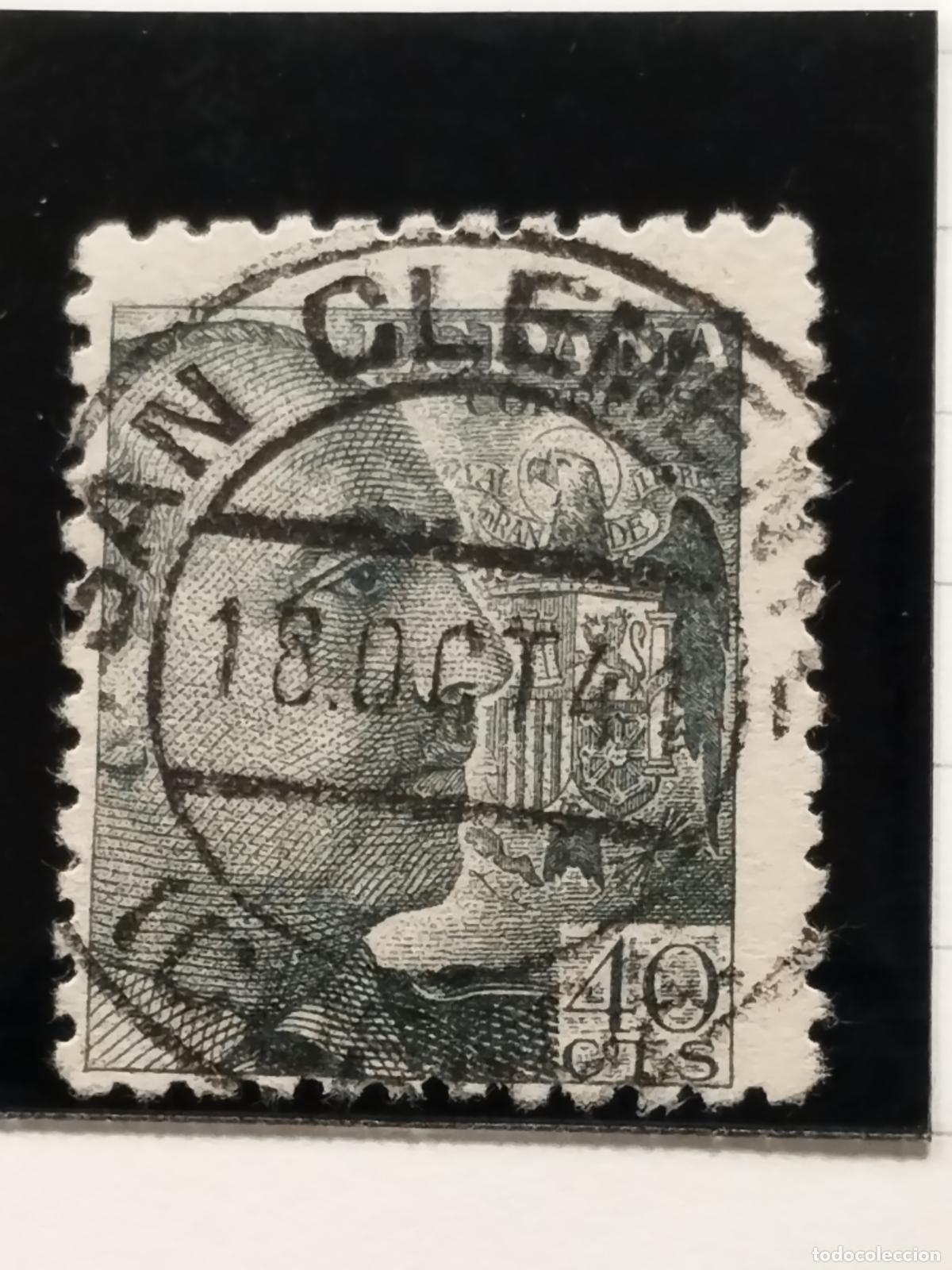 Francobolli: FAC ESPA&Ntilde;A. EDIFIL 925. FECHADOR DE SAN CLEMENTE. CUENCA. BONITO.