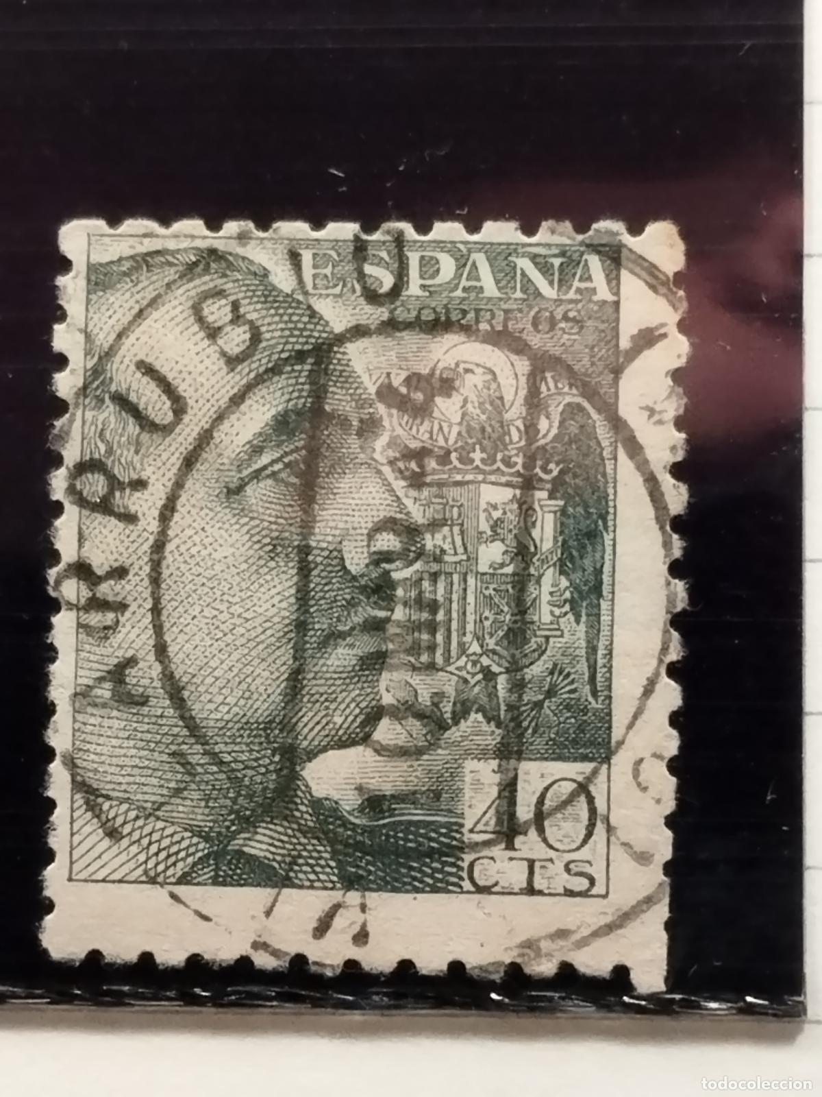 Francobolli: FAC ESPA&Ntilde;A. EDIFIL 925. FECHADOR DE VILLARRUBIO. CUENCA. BONITO Y RARO.