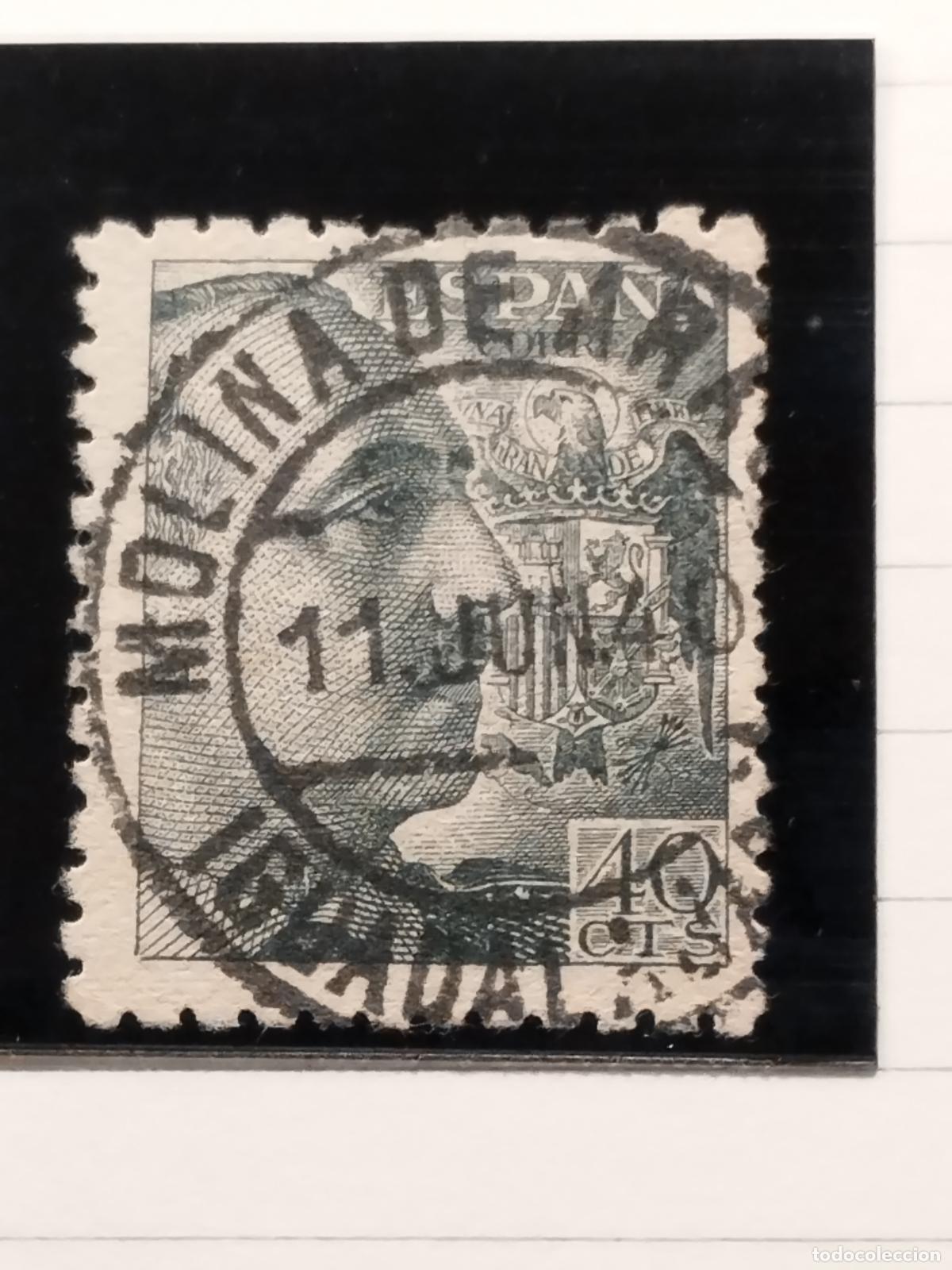 Timbres: FAC ESPA&Ntilde;A. EDIFIL 925. FECHADOR DE MOLINA DE ARAGON. GUADALAJARA. BONITO.