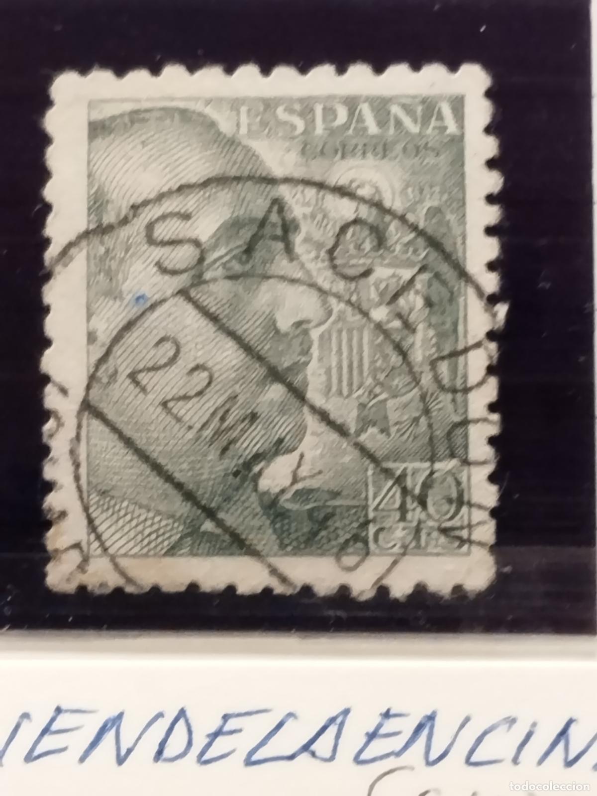 Selos: FAC ESPA&Ntilde;A. EDIFIL 925. FECHADOR DE SACEDON. GUADALAJARA. LUJO.