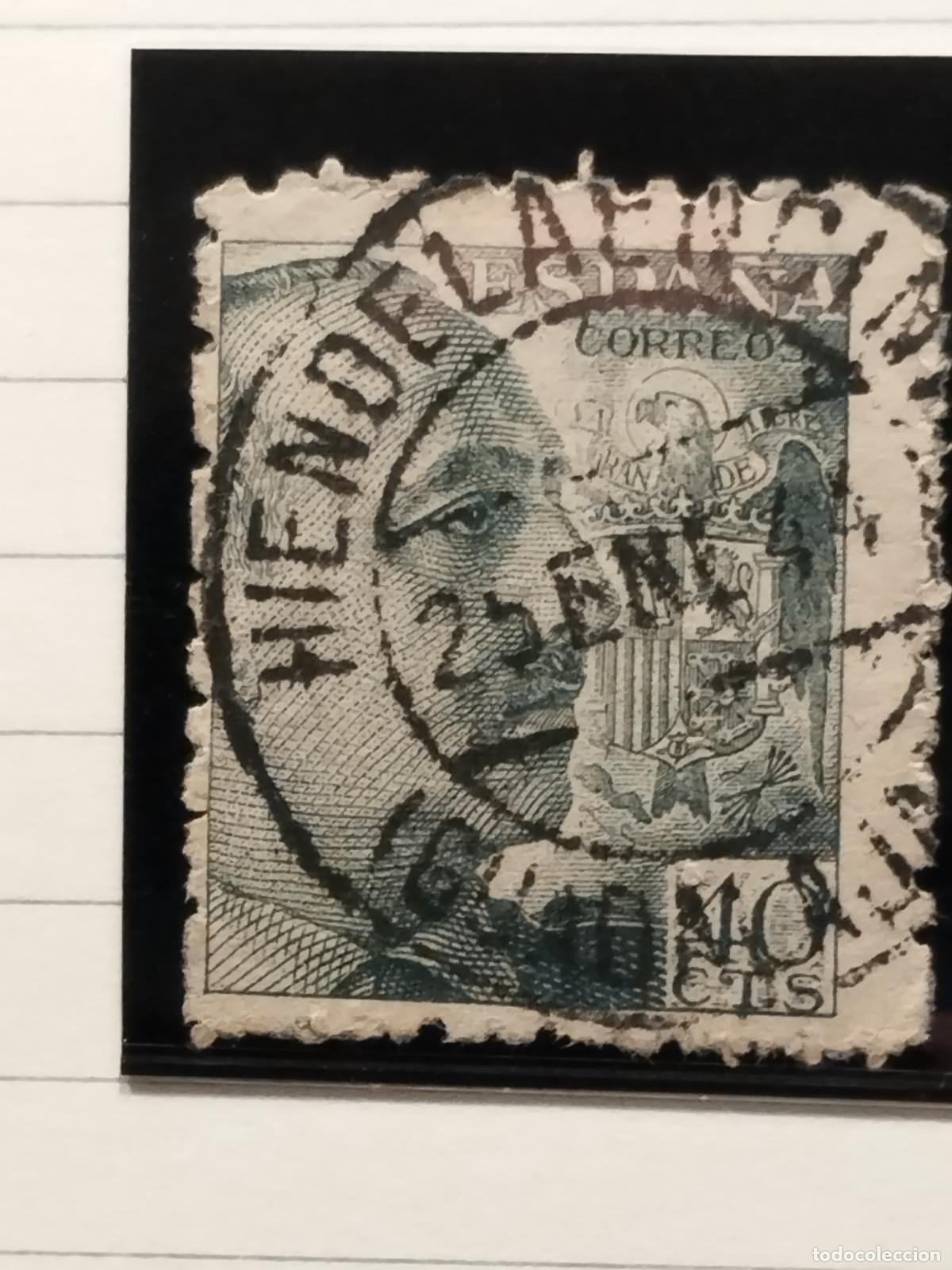 Francobolli: FAC ESPA&Ntilde;A. EDIFIL 925. FECHADOR DE HIENDELAENCINA. GUADALAJARA. BONITO Y RARISIMO.