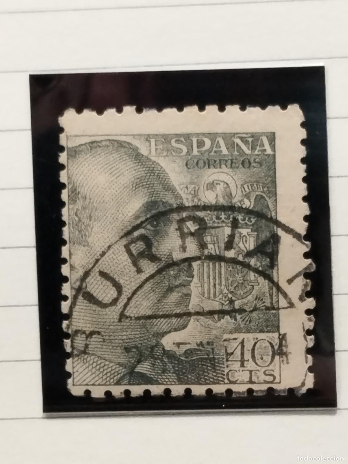 Francobolli: FAC ESPA&Ntilde;A. EDIFIL 925. FECHADOR DE BURRIANCAS. GRANADA. BONITO Y RARISIMO