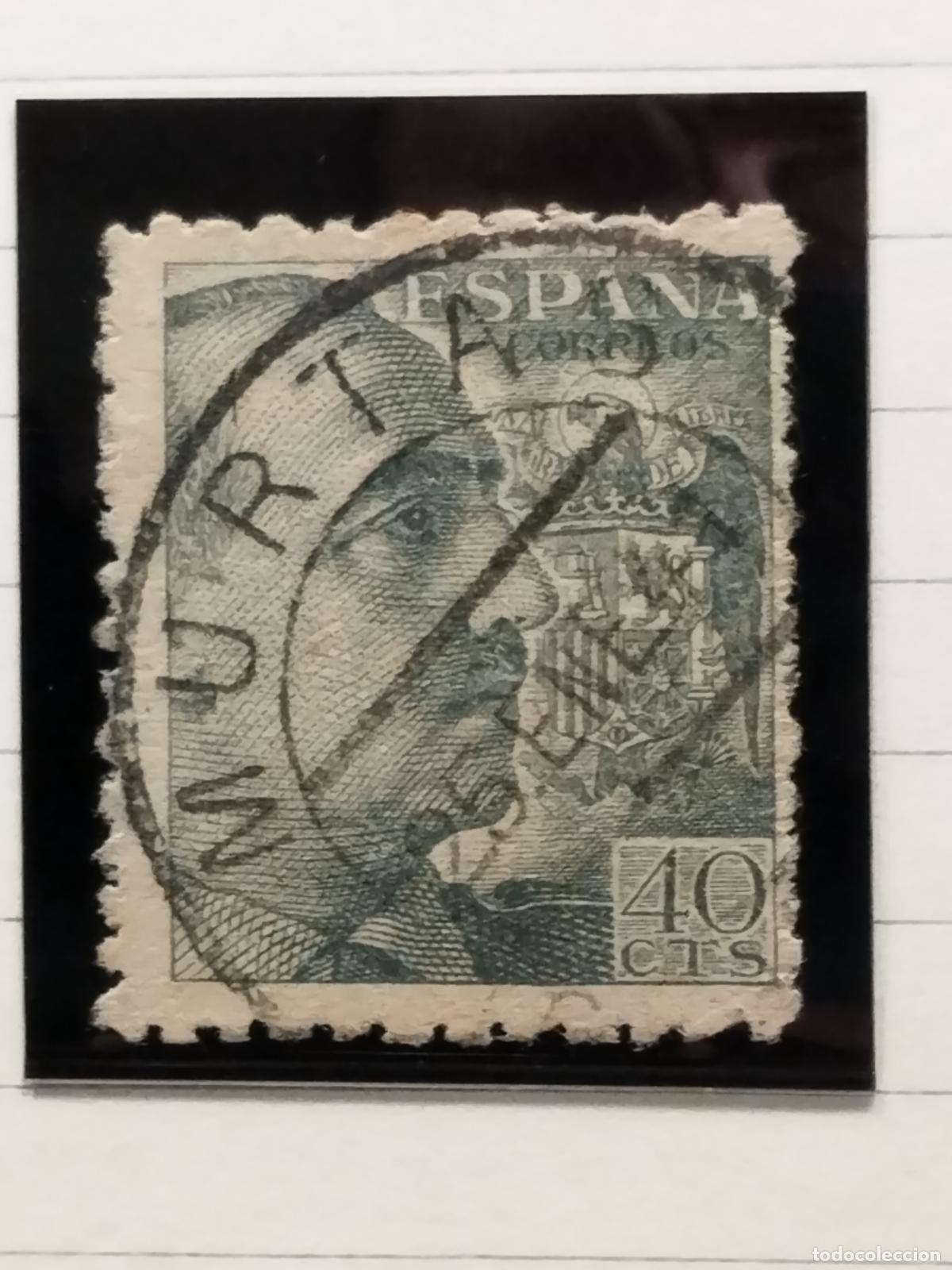 Francobolli: FAC ESPA&Ntilde;A. EDIFIL 925. FECHADOR DE MURTAS. GRANADA. LUJO Y RARO.