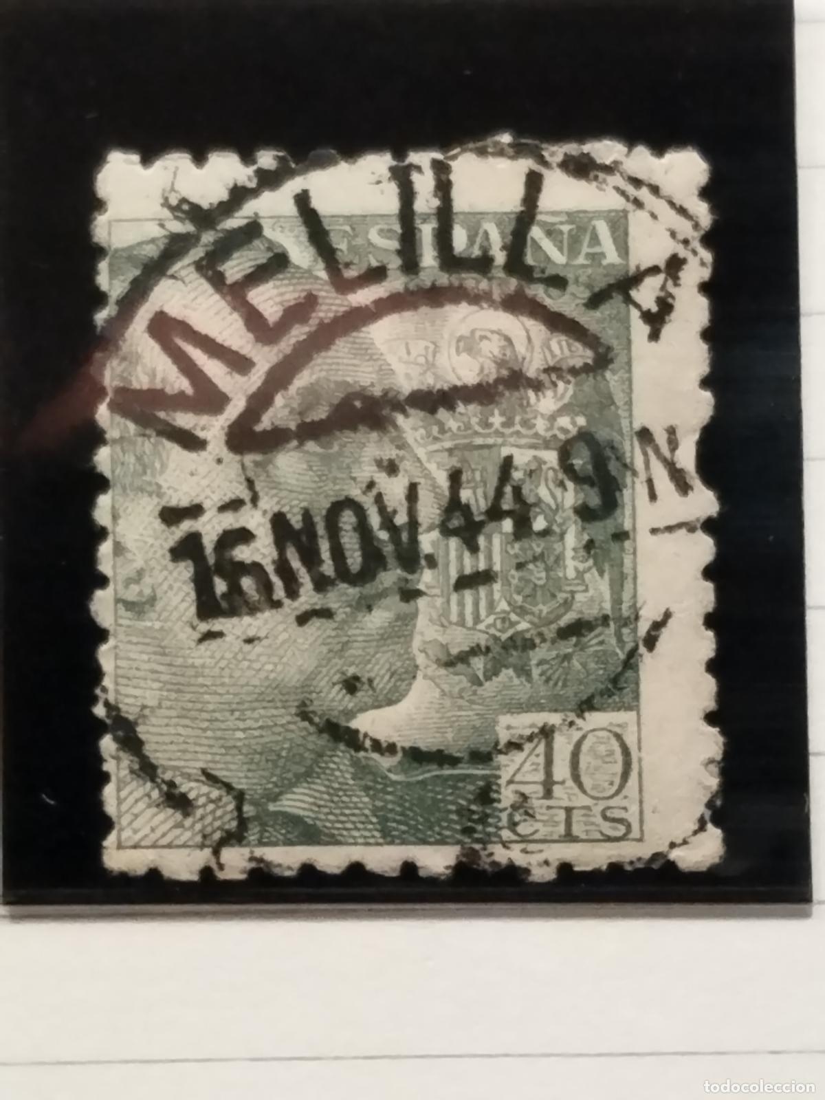 Francobolli: FAC ESPA&Ntilde;A. EDIFIL 925. FECHADOR DE MELILLA. LUJO.