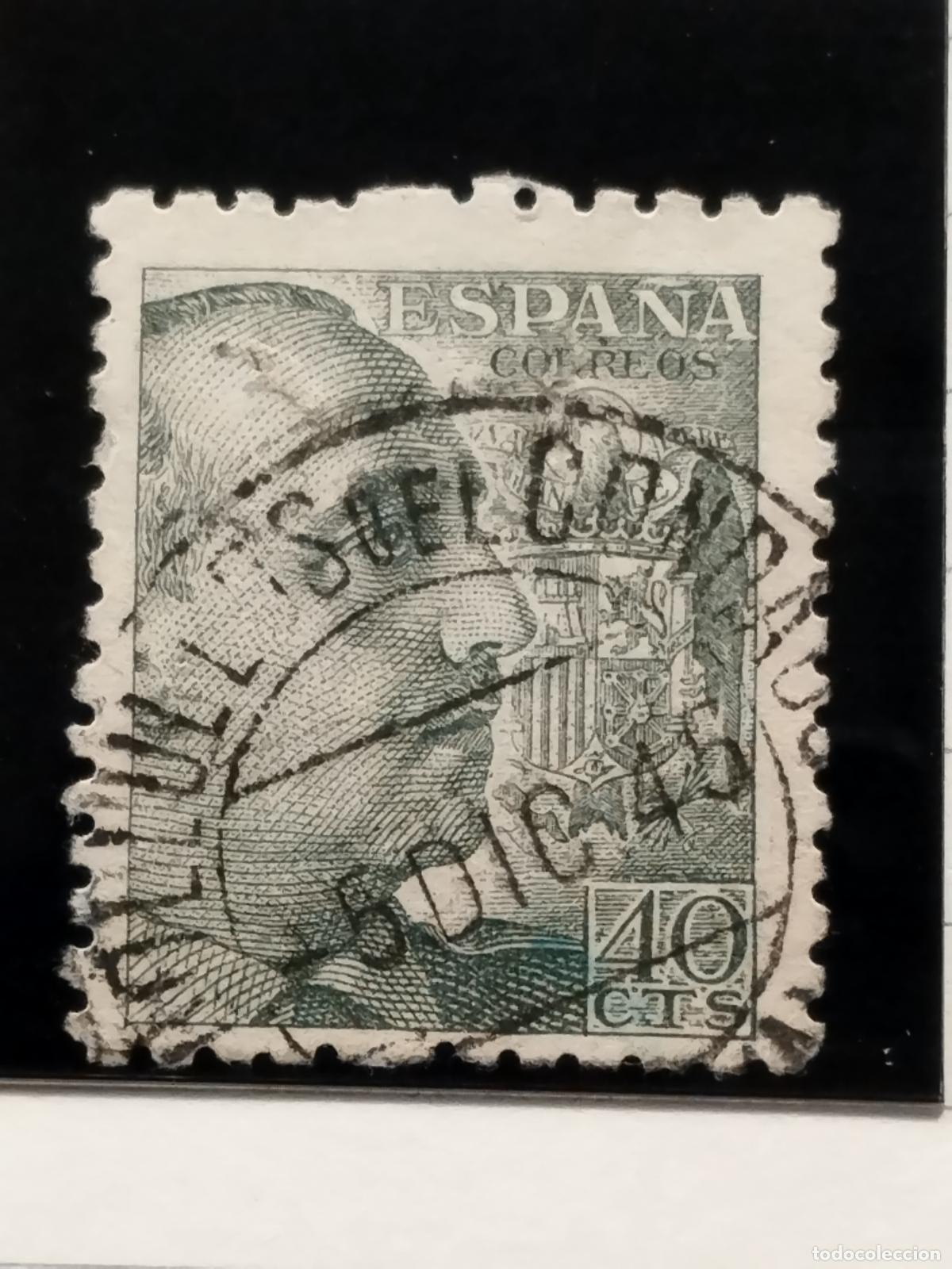 Francobolli: FAC ESPA&Ntilde;A. EDIFIL 925. FECHADOR DE BOLLULLOS DEL CONDADO. HUELVA. BONITO.