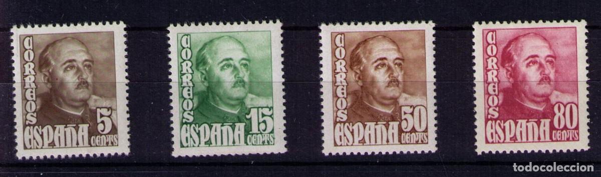 Francobolli: Sellos de Espa&ntilde;a A&ntilde;o 1948-1954 General Franco Sellos nuevos** N&ordm; EDifil 1020/23