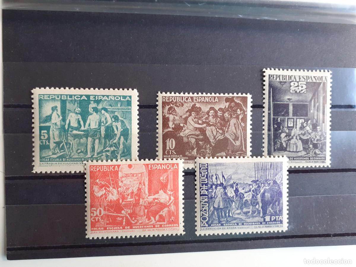 Timbres: Beneficencia del a&ntilde;o 1938 Edifil 29/33 en nuevo**