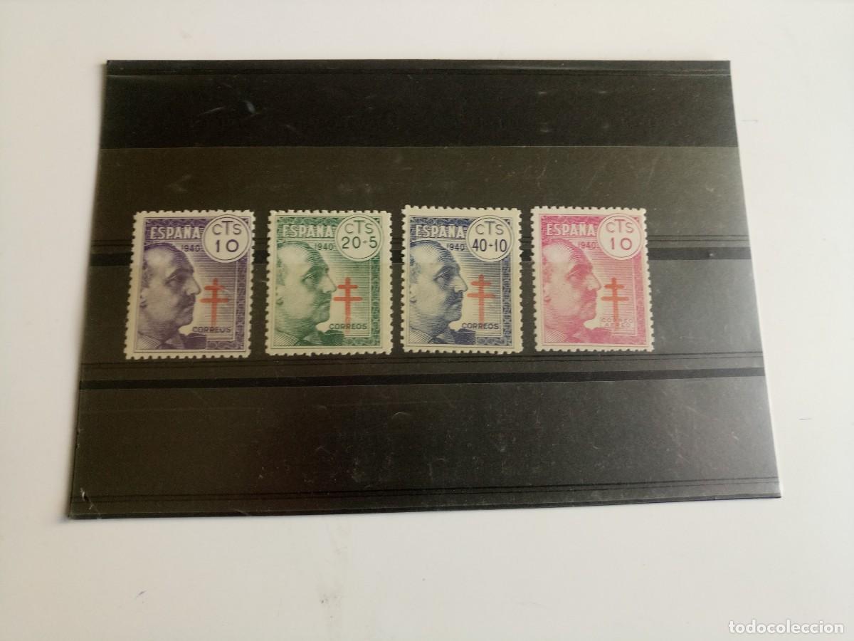 Timbres: Pro. Tuberculosos Edifil 936/939 Del A&ntilde;o 1940 En nuevo**