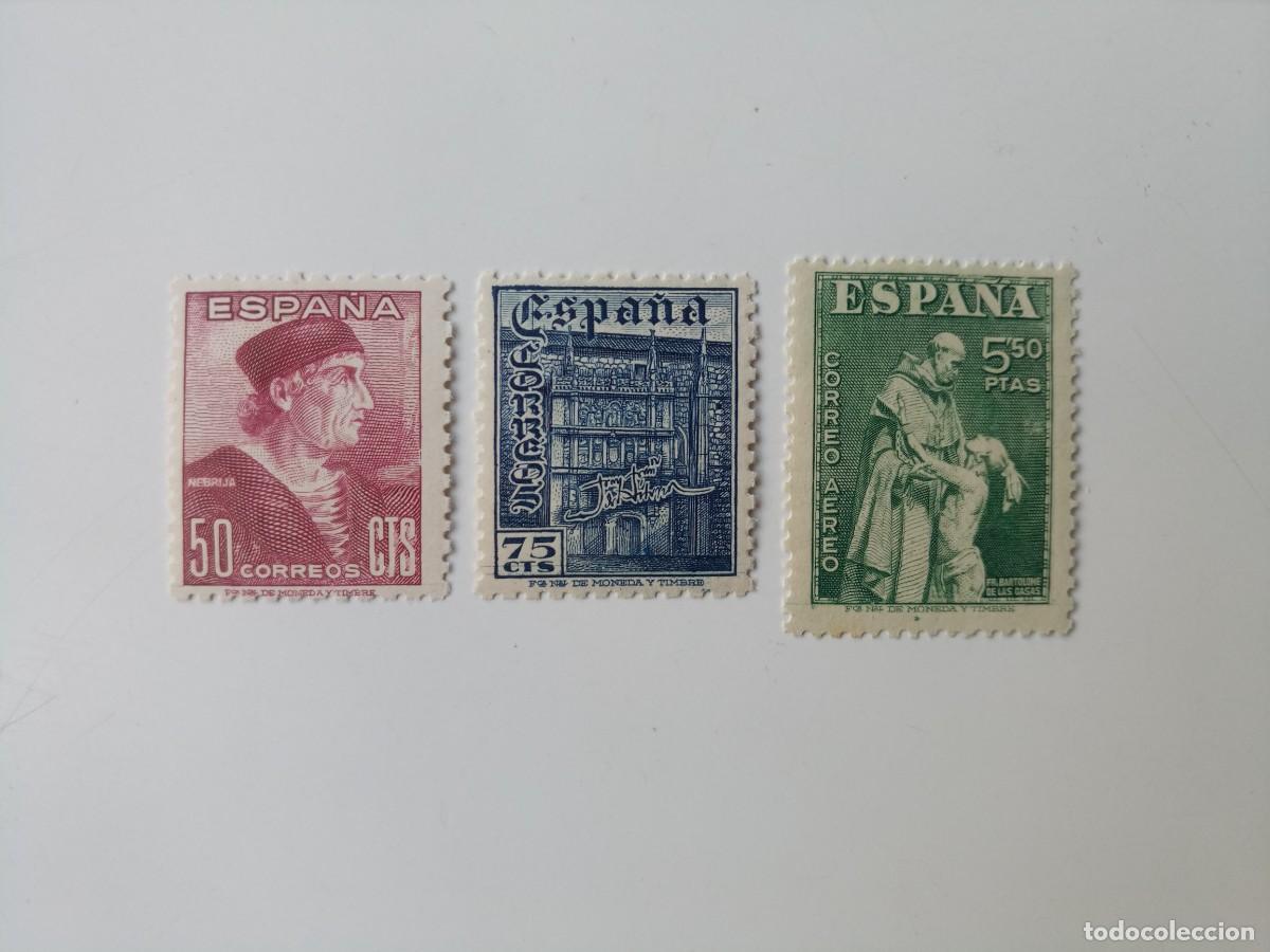 Sellos: Fiesta de la Hispanidad del a&ntilde;o 1946 Edifil 1002/1004 En nuevo**