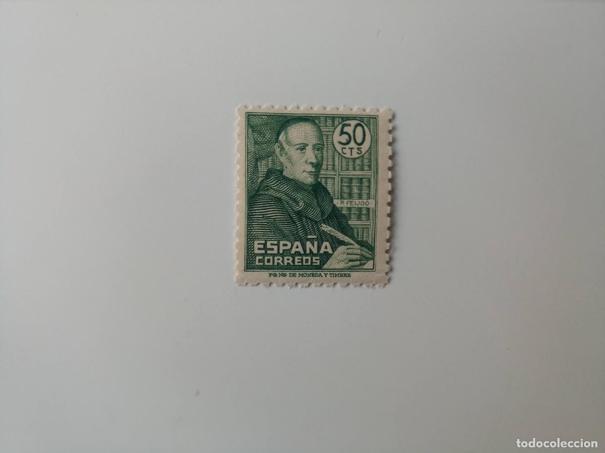 Sellos: Padre J. Feijoo del a&ntilde;o 1947 Edifil 1011 en nuevo**