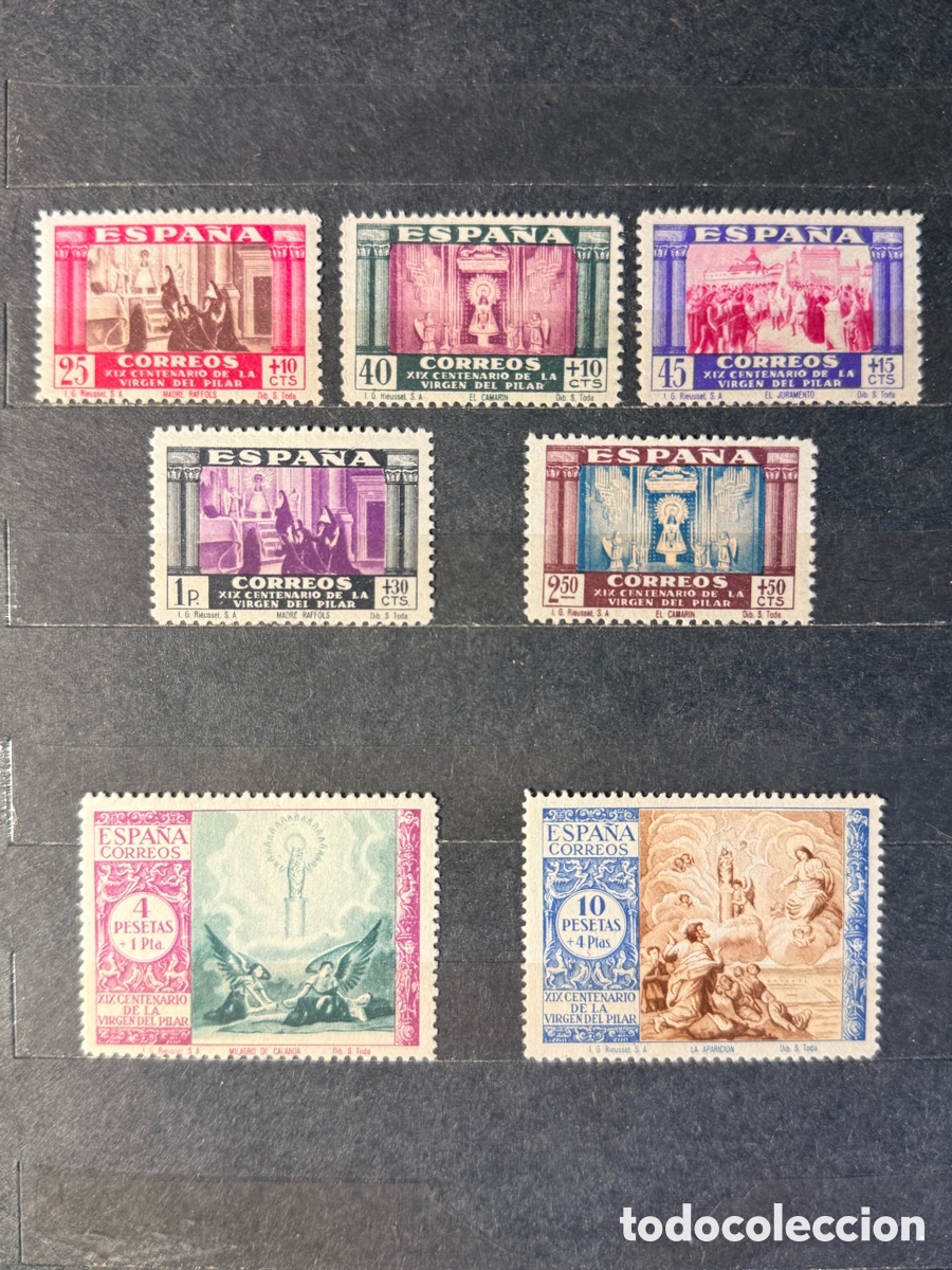 Sellos: Espa&ntilde;a. 1940. Estado Espa&ntilde;ol. Edifil 892/894, 897 y 900/902. Nuevos *