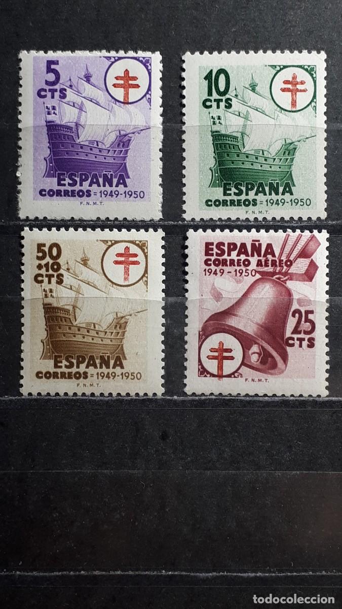 Sellos: ESPA&Ntilde;A. A&Ntilde;O 1949.**. EDIFIL- 1066/9