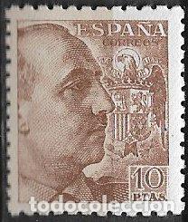 Sellos: Espa&ntilde;a. 1940 General Franco, EDIFIL n&ordm; 935 * * lujo
