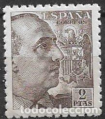 Sellos: Espa&ntilde;a. 1940 General Franco, EDIFIL n&ordm; 932 * * lujo