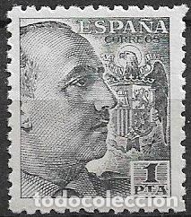 Sellos: Espa&ntilde;a. 1940 General Franco, EDIFIL n&ordm; 930 * * lujo