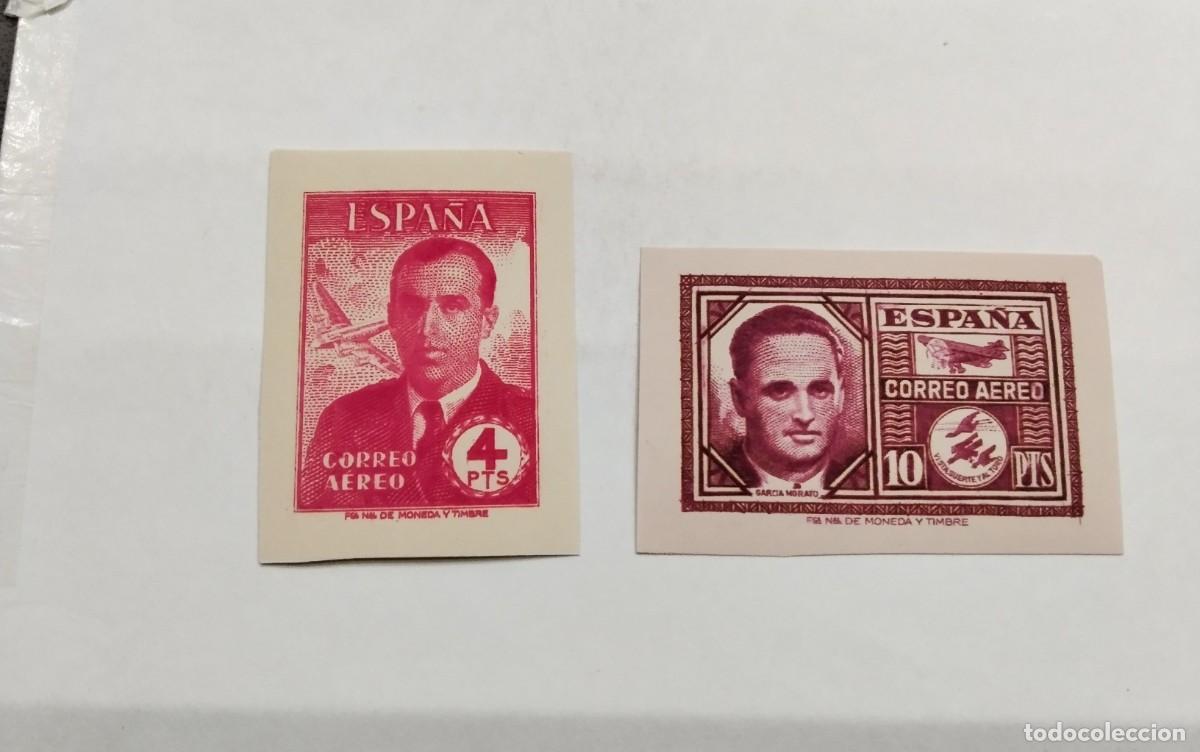 Sellos: ESPA&Ntilde;A - 1945- - EDIFIL 991s/992s - SIN DENTAR - SERIE COMPLETA- MNH** - NUEVO