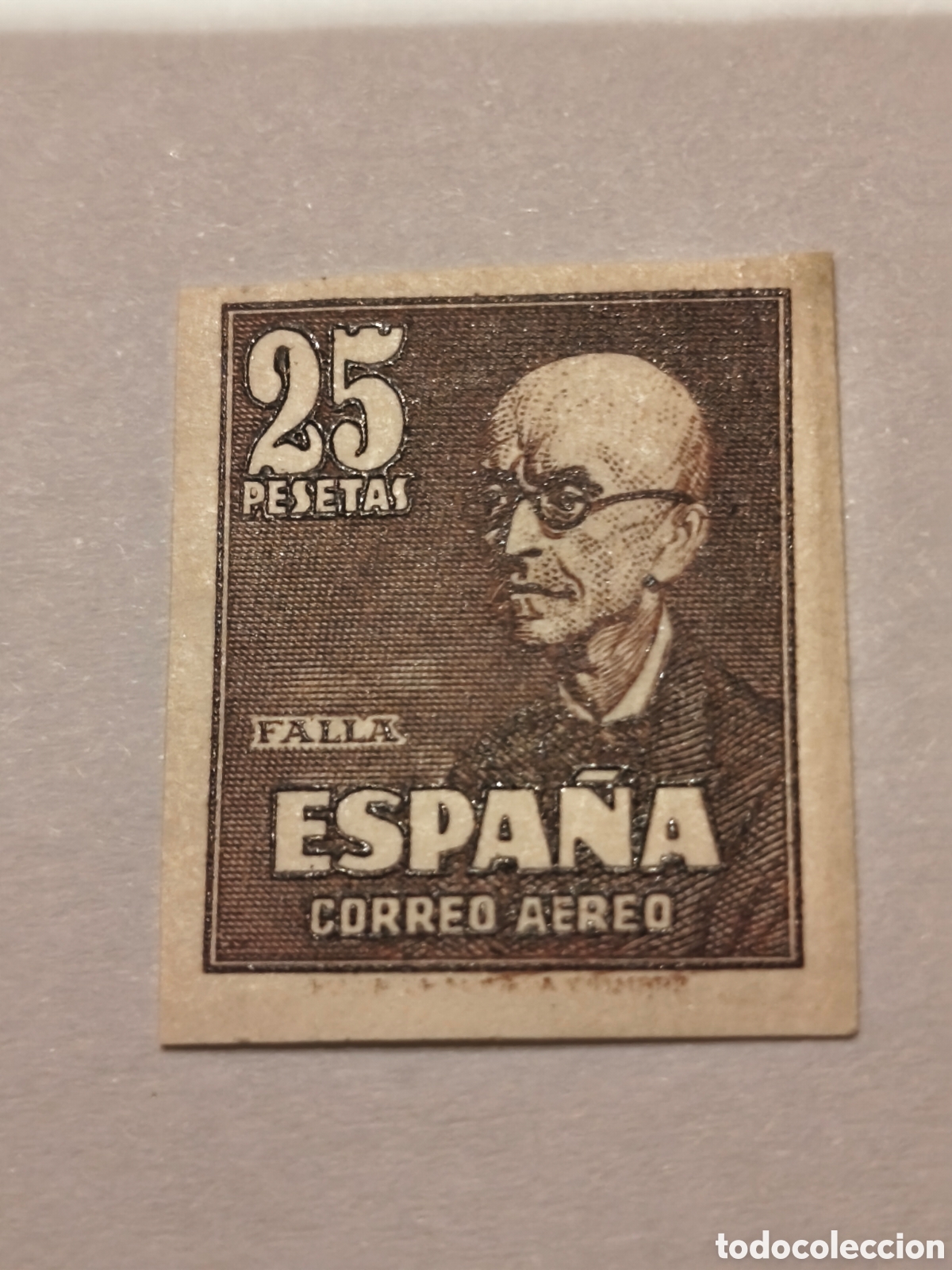 Sellos: Sello del estado espa&ntilde;ol n 1015 Anuevo con su goma** s,dentar escas&iacute;simo falla ,ver