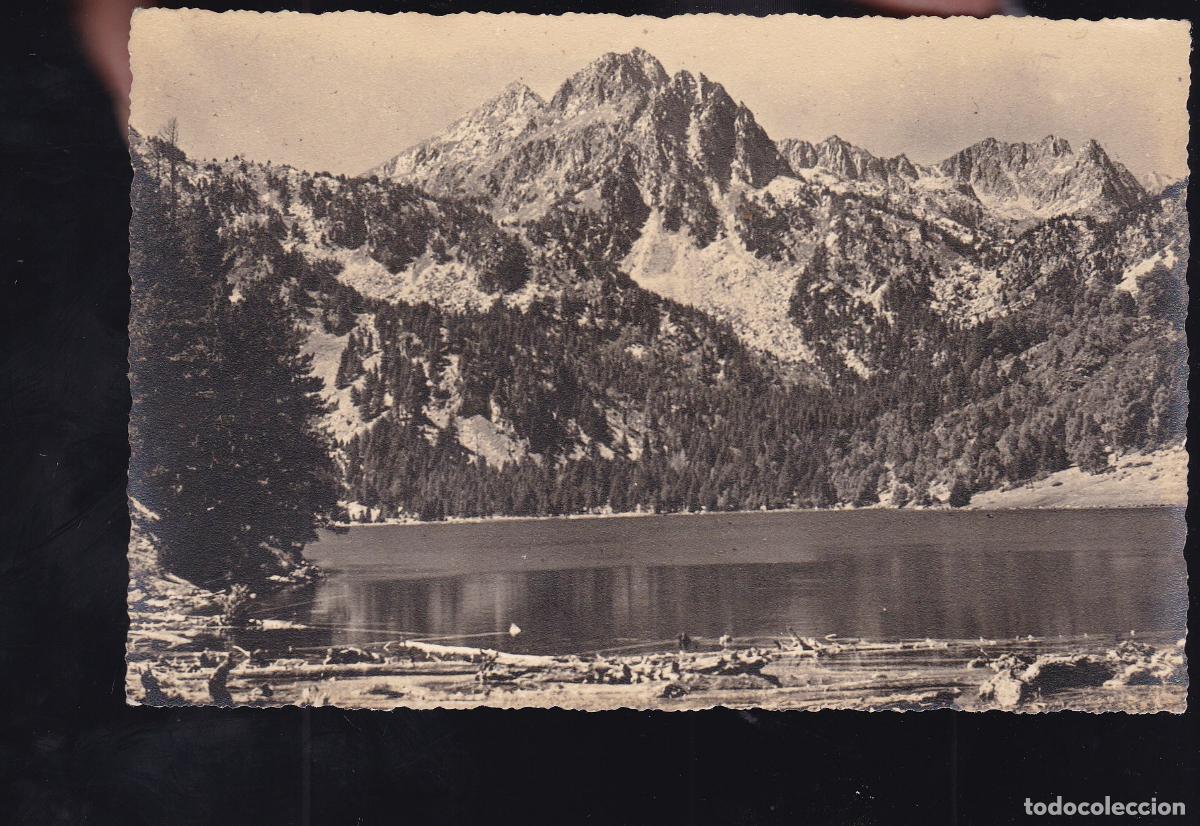 Sellos: F16-70-Postal Lago San Mauricio SPOT L&eacute;rida . Sin Sello. TASADA 0.80 Ptas