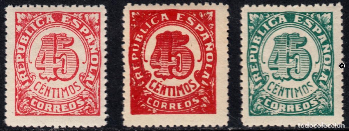 Sellos: ESPA&Ntilde;A CIFRAS * NE29/NE31 NO EXPENDIDOS A&Ntilde;O 193 - CERTIFICADO COMEX - MH - LUJO