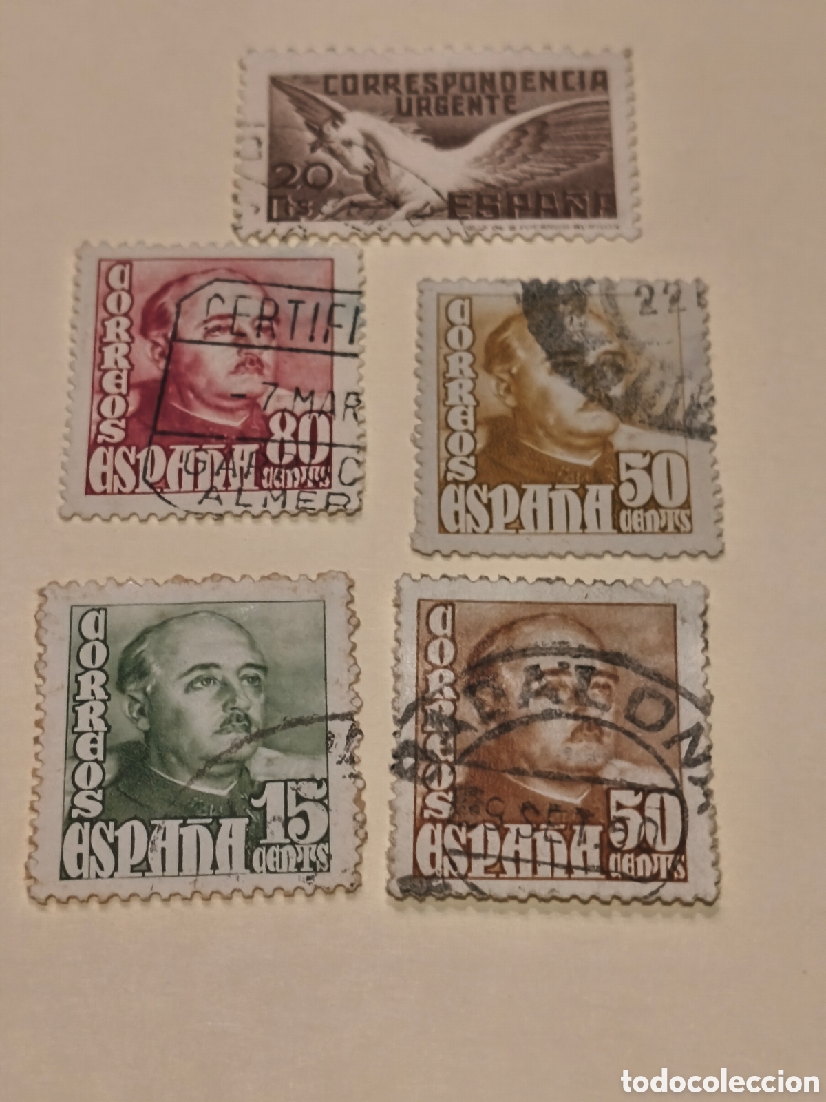Sellos: 2 series completas usadas de Espa&ntilde;a primer centenario ver im&aacute;genes bonitos ,ussdos