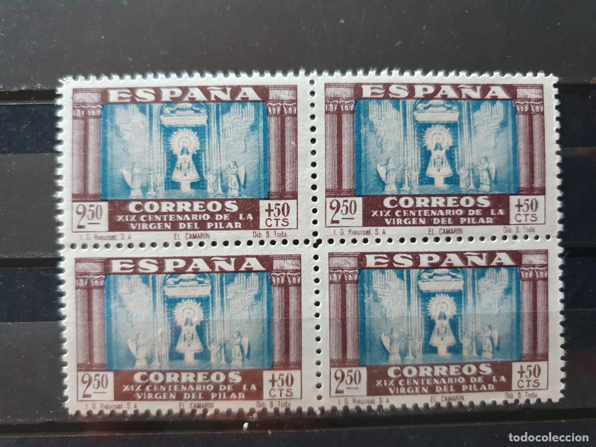 Sellos: EDIFIL 900 ** BLOQUE 4 ESPA&Ntilde;A 1940