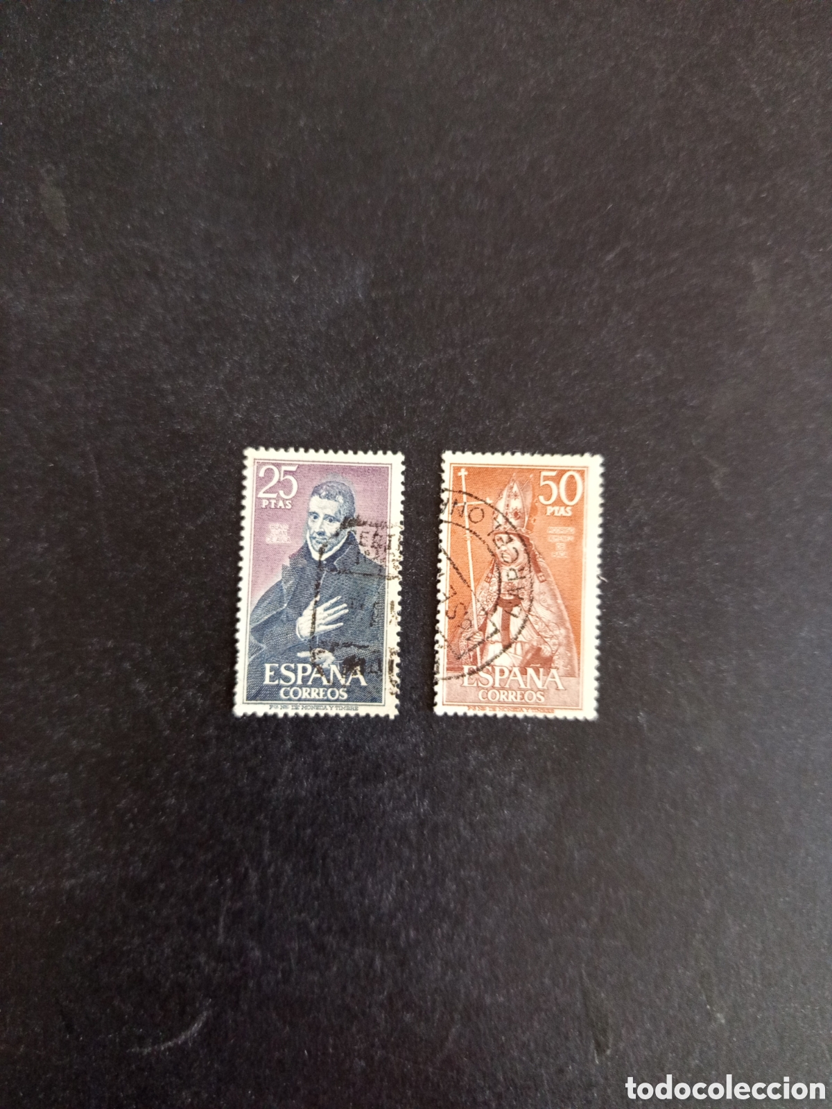 Sellos: Espa&ntilde;a, 1970. Personajes espa&ntilde;oles. Edifil 1961/2. Pedido m&iacute;nimo 3 &euro;. Ver fotos .