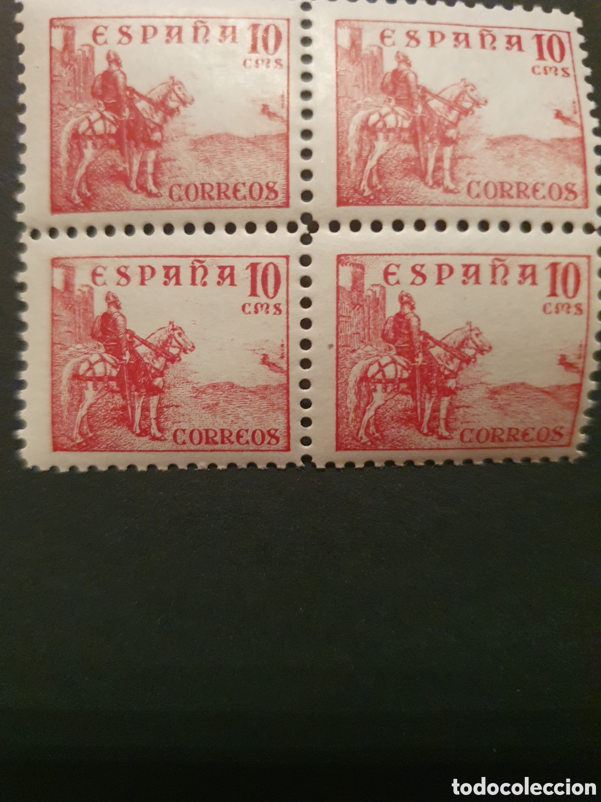 Francobolli: 4 sellos Edifil 818 de 1939
