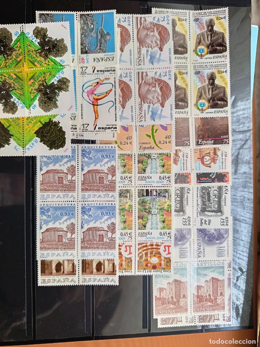 Sellos: SELLOS ESPA&Ntilde;A (RESTO COLECCION BL4 2001)