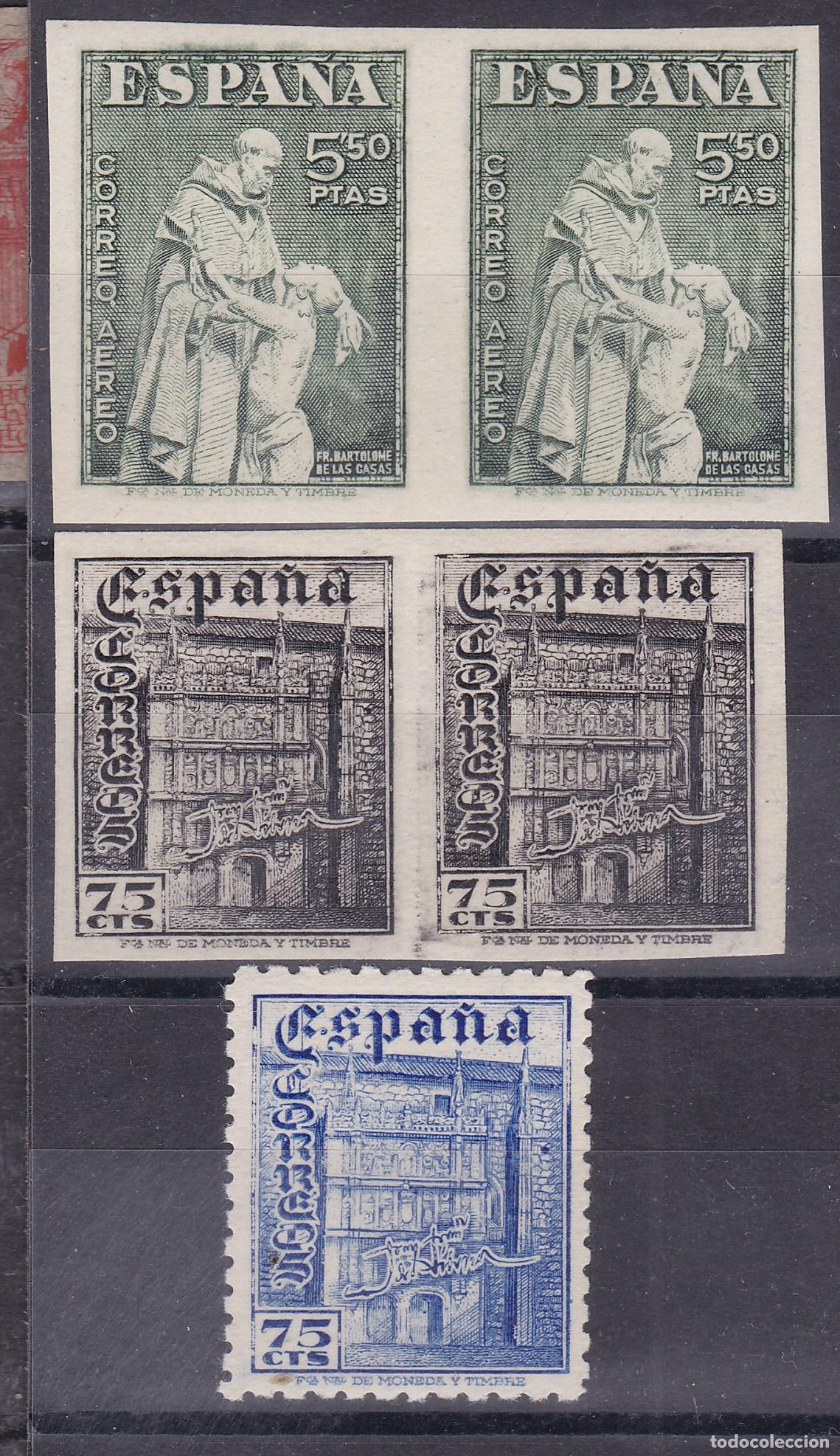 Sellos: FC-224- Edifil 1003/04 . Falsos Postales y Fantas&iacute;as Filat&eacute;licas** Sin Fijasellos . LUJO